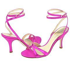 Lumiani Zada Fuschia Satin Sandals  