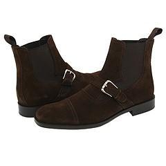 Donald J Pliner Mens Moritz Brown Suede Boots  