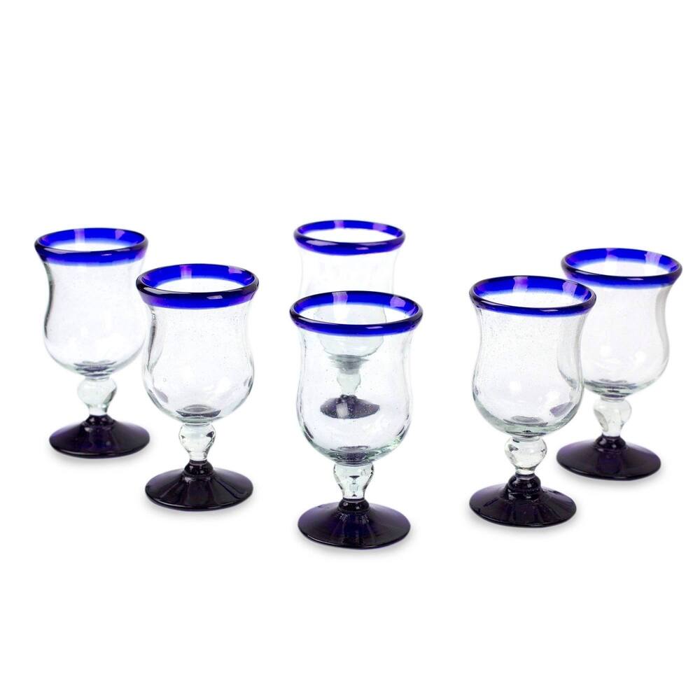 Water glasses Spring set of 6