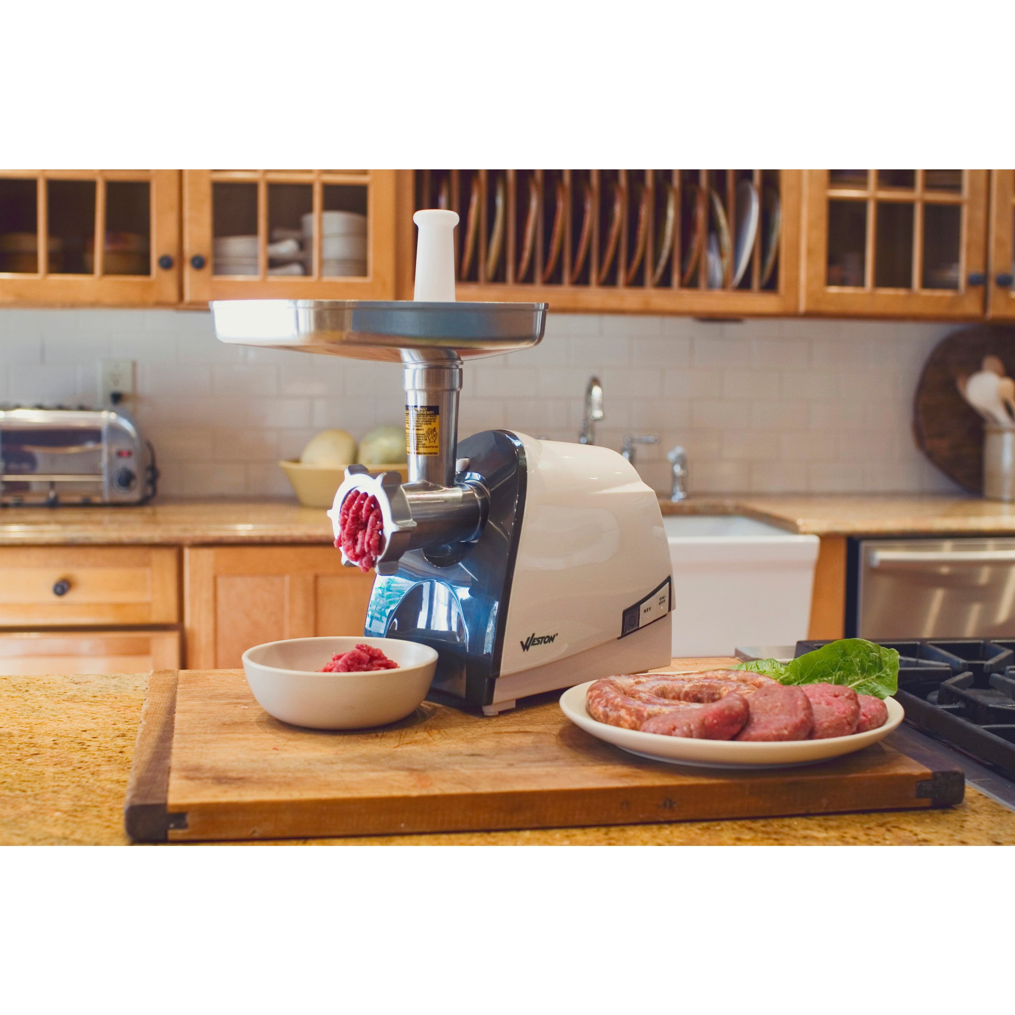Weston Heavyduty Number 8 575watt Electric Meat Grinder On Sale Bed Bath & Beyond 4002118