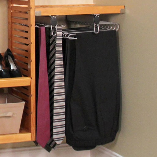 John Louis Home Collection 16-inch Tie and Belt Undermount Rack