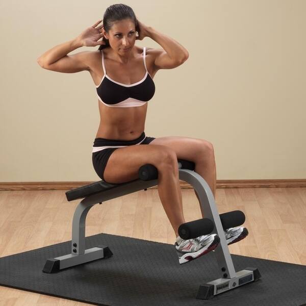 Shop Powerline Pab139x Ab Crunch Bench Free Shipping Today