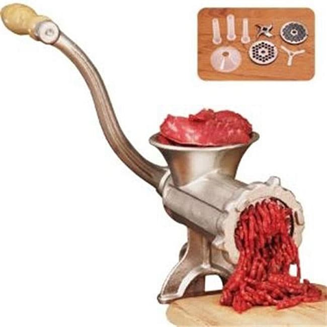 Where can one buy a hand meat grinder?