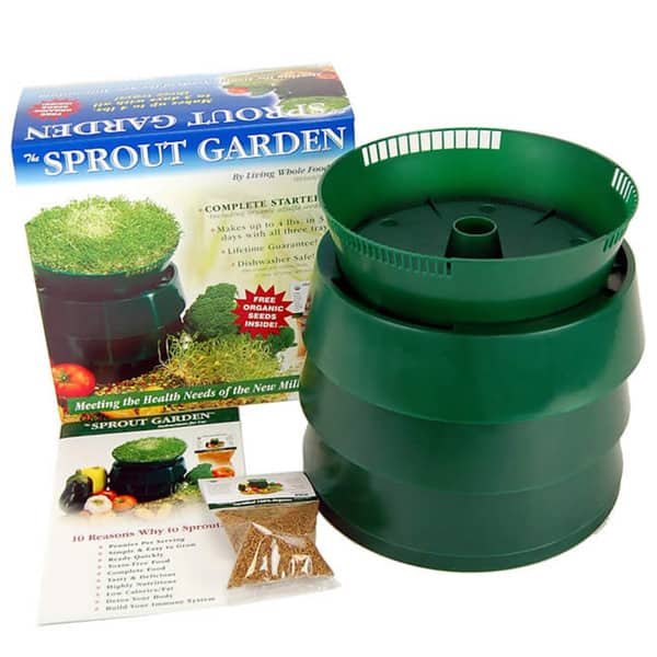 Shop Handy Pantry Sprout Garden 3 Tray Sprouter Free Shipping On