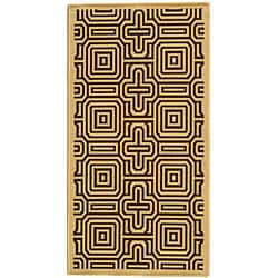 Indoor/ Outdoor Matrix Natural/ Brown Rug (2'7 x 5') Safavieh 3x5   4x6 Rugs