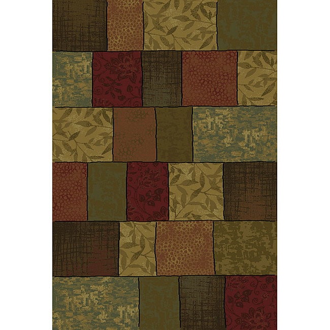 Contemporary Colorblock Rug (78 X 10)