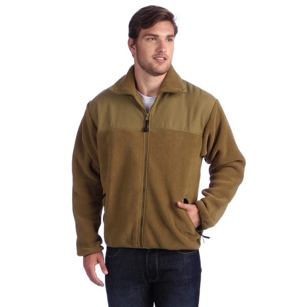 Shop Men's Fleece Military Liner Jacket - Free Shipping Today ...