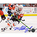 Mike Comrie Stick Handling Autographed 16x20 Photograph