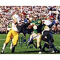 Allen Pinkett Autographed ND vs. USC 8x10 Photograph