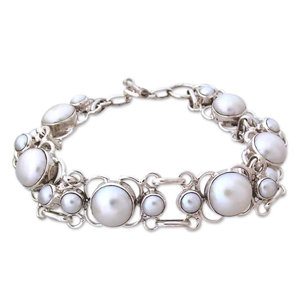 Handmade Clarity Pearl with Toggle Clasp (India)