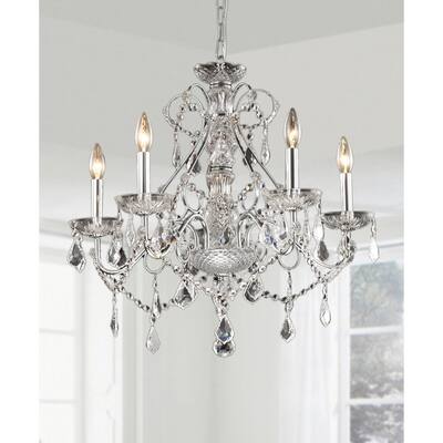 New Orleans 5-light Crystal Chandelier
