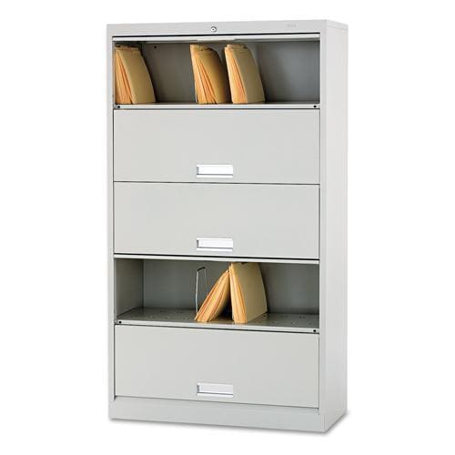 Hon 600 Series Legal Size Shelf Files With Receding Doors