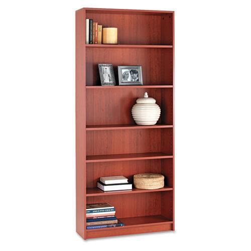 Hon 1870 Series 84 inch Laminate Bookcase   Cherry