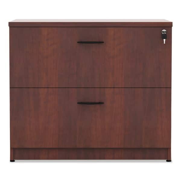 Shop Alera Valencia Series Two Drawer Lateral File Cherry On Sale Overstock 4026551