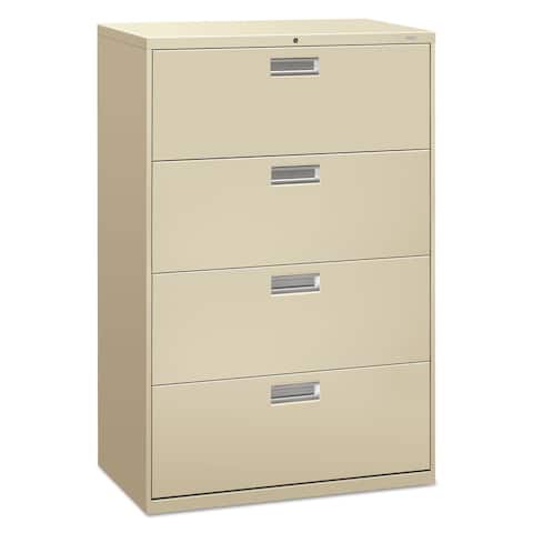 HON 600 Series Putty 4-drawer Lateral File