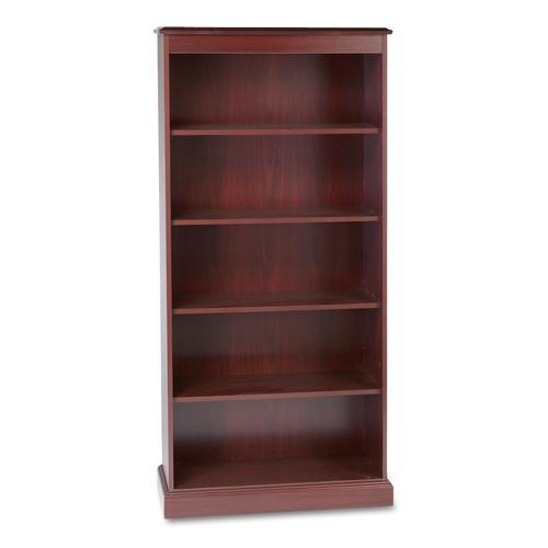 HON 94000 Series Mahogany 5-shelf Wood Bookcase - Overstock Shopping ...