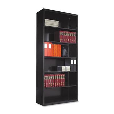 Tennsco 78-inch High 5-Shelf Metal Bookcase