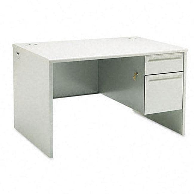 Locking Hon 38000 Series Right Pedestal Desk