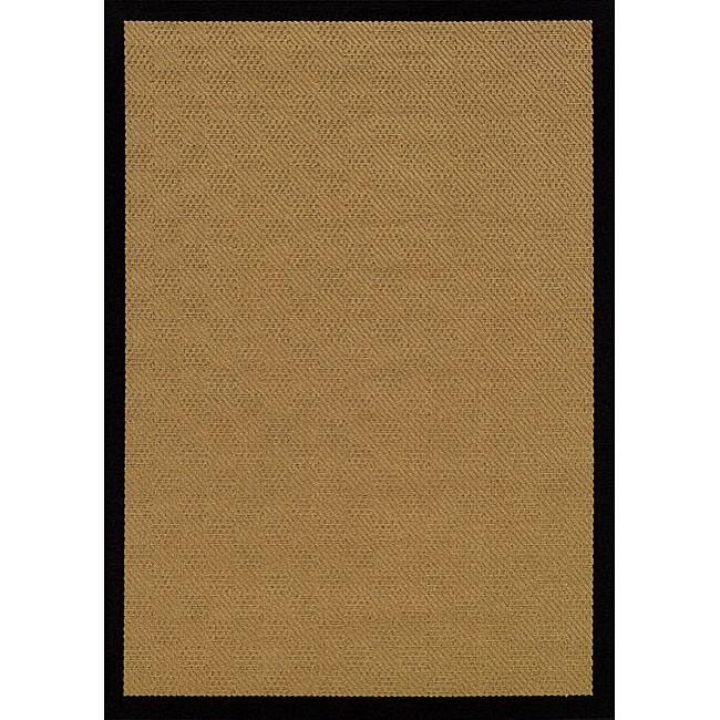 Laguna Polypropylene Rug (73 X 106) (BeigePattern BorderMeasures 0.375 inch thickTip We recommend the use of a non skid pad to keep the rug in place on smooth surfaces.All rug sizes are approximate. Due to the difference of monitor colors, some rug colo