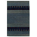Blue Wool Rug - 8' x 10'6