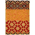 Safavieh Handmade Rodeo Drive Bohemian Collage Rust/ Gold Wool Rug - 2' x 3'