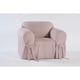 preview thumbnail 6 of 5, Classic Slipcovers Brushed Twill Chair Slipcover Stripe/Red