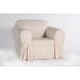 preview thumbnail 3 of 5, Classic Slipcovers Brushed Twill Chair Slipcover Natural