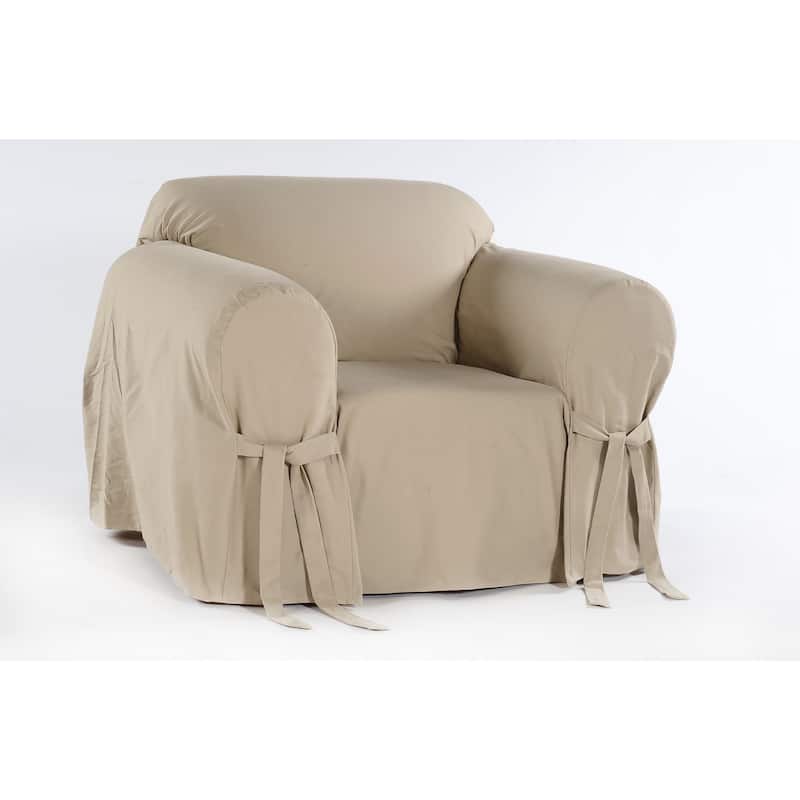 Classic Slipcovers Brushed Twill Chair Slipcover