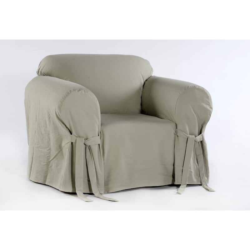 Classic Slipcovers Brushed Twill Chair Slipcover