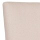 Safavieh Dining Becca Beige Linen Dining Chair - Thumbnail 4