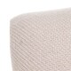 Safavieh Dining Becca Beige Linen Dining Chair - Thumbnail 7