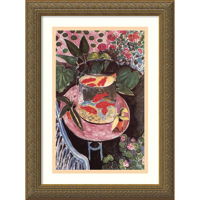 Henri Matisse 'Goldfish' Framed Art Print