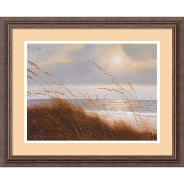 Diane Romanello Sailboat Breezeway Framed Art Print   12059899