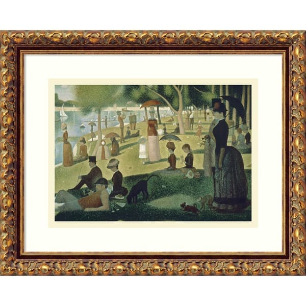 Georges Seurat Sunday Afternoon on the Island of La Grande Jatte , 1884 ...