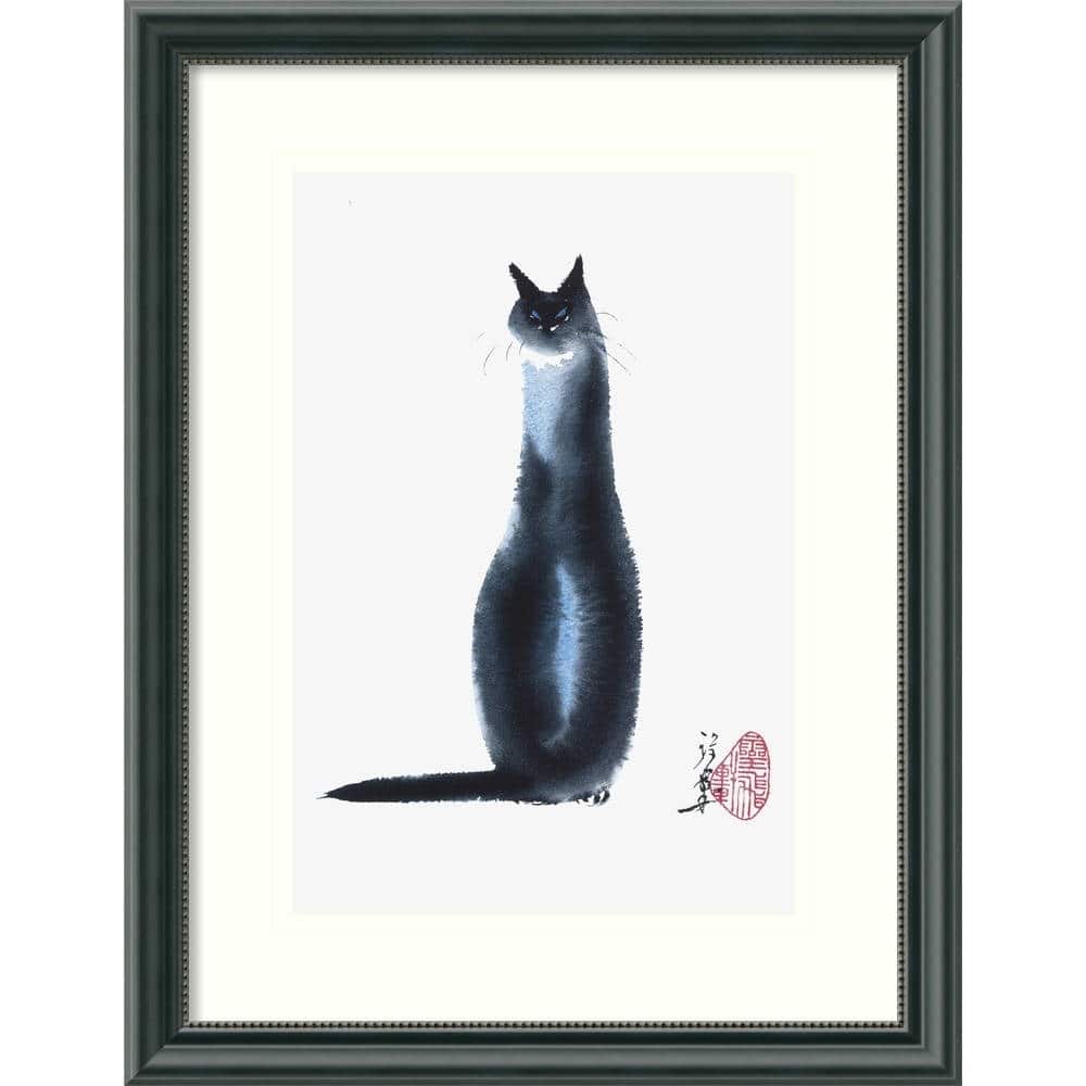 Cheng Yan Chinese Cat I Framed Art Print