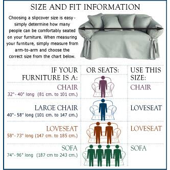 Classic Slipcovers Double Diamond Textured Fabric Chair Slipcover