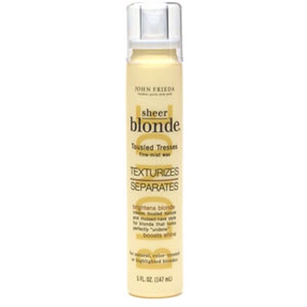 Shop John Frieda Sheer Blonde Tousled Tresses Fine Mist Wax Free