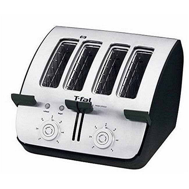 T-Fal TT7461002 Avante Deluxe 4-slice Black Toaster