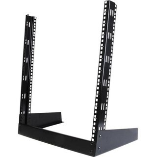 StarTech.com Open frame rack - 12U 19in - 2 post rack - desktop open rack