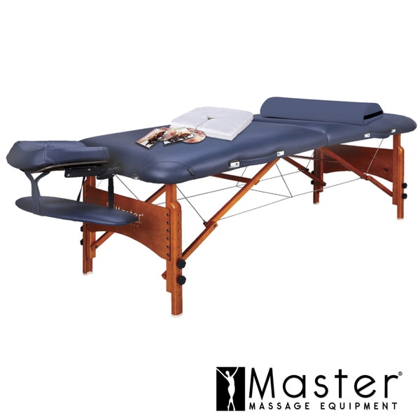 Master Massage Monroe LX 30 inch Portable Massage Table with Accessories Master Massage Massage Tables