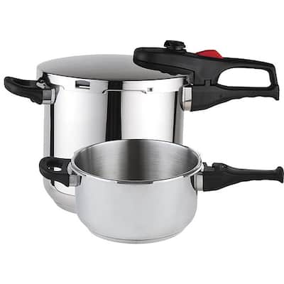 Magefesa Practika Plus Stainless Steel 3-piece Pressure Cooker Set