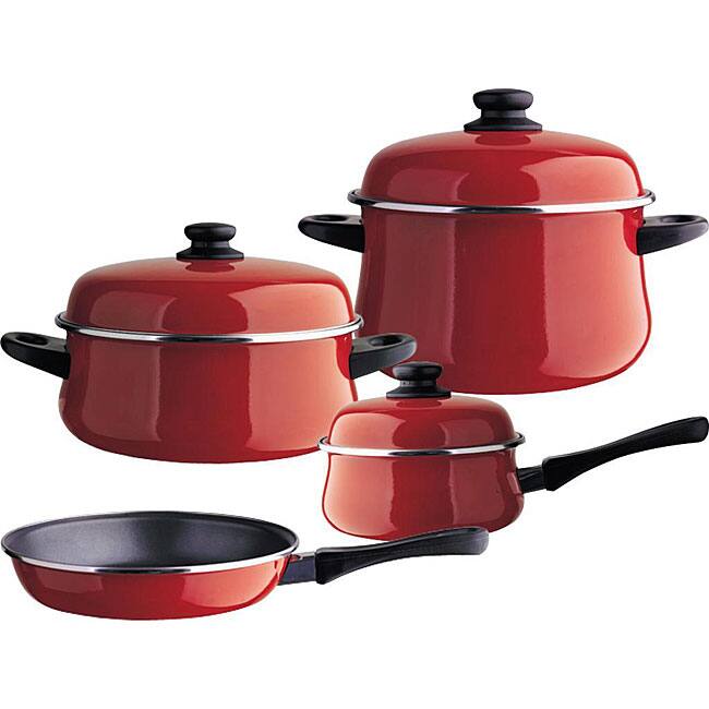 Magefesa Classic Praga Enamel-on-Steel 7-piece Cookware Set