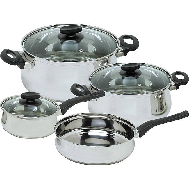 Magefesa Deliss 7-piece Stainless Steel Cookware Set