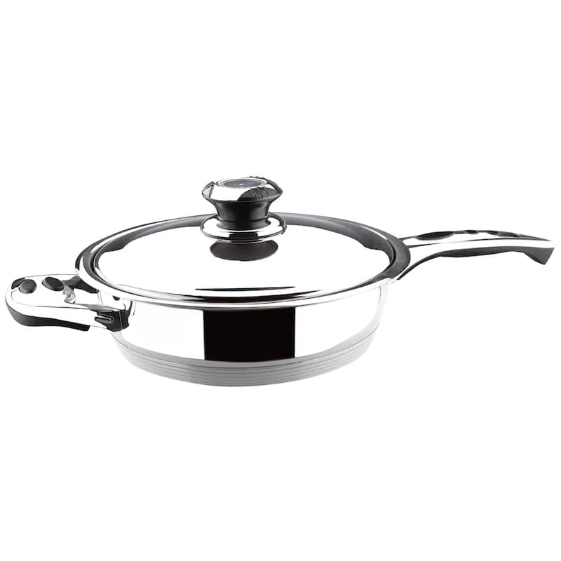Magefesa Ecotherm Dietetic Stainless Steel 12-piece Cookware Set