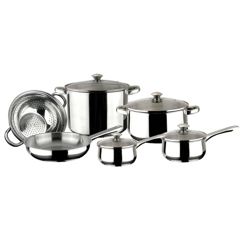 Magefesa Vesta 10-piece Stainless Steel Cookware Set