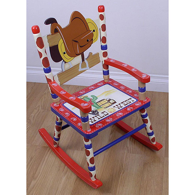 Kids Cowboy Rocking Chair