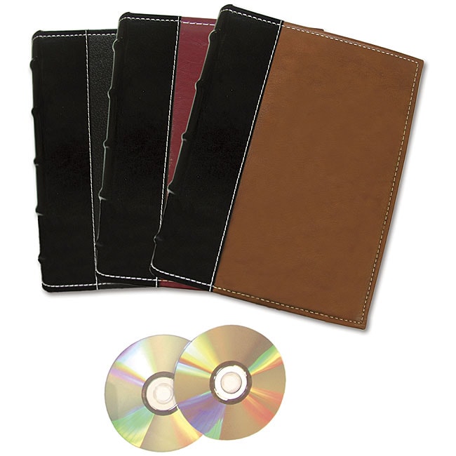 Bellagio Italia Large Storage Binder for CD, DVD, and Bluray Discs Free Shipping On Orders