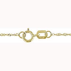 Miadora 14k Yellow Gold Pink Cultured Freshwater Pearl Tin-cup Necklace (5-6mm)