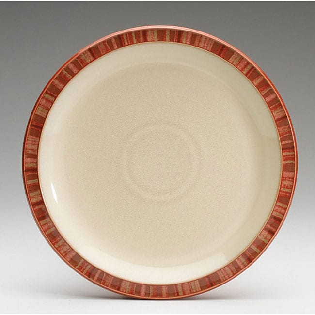 Denby Fire Stripes Dinner Plate