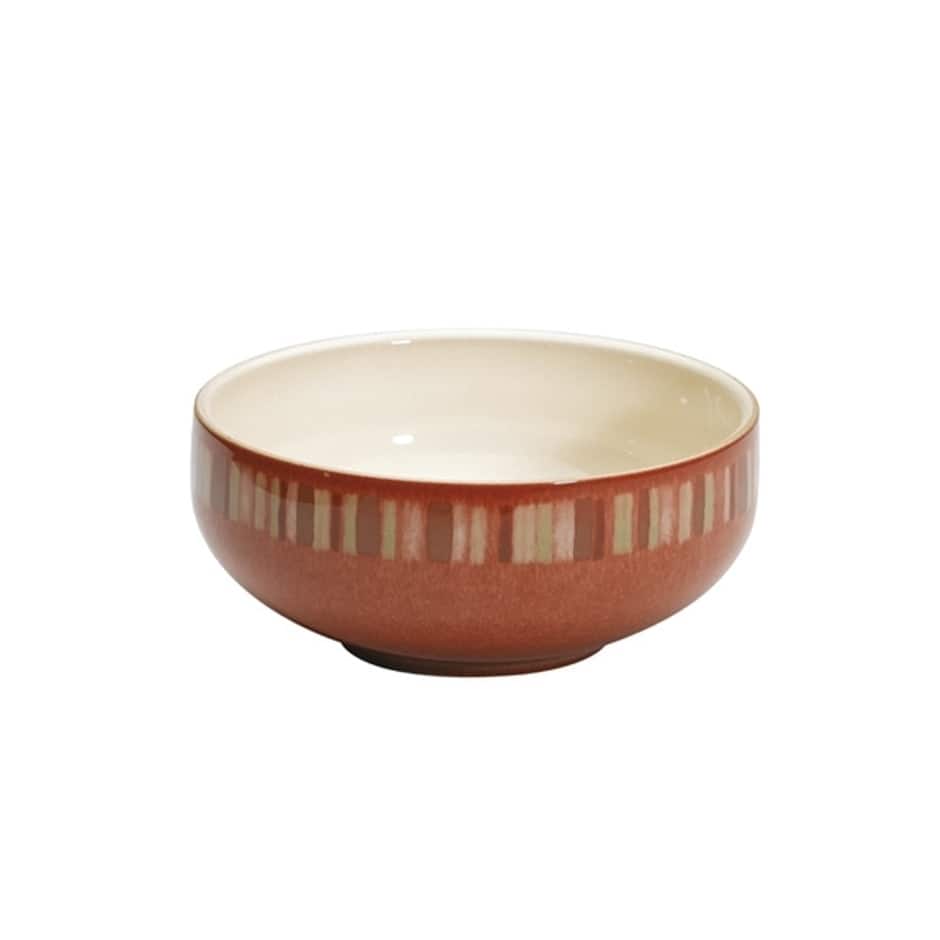Denby 'Fire Stripes' Soup/ Cereal Bowl